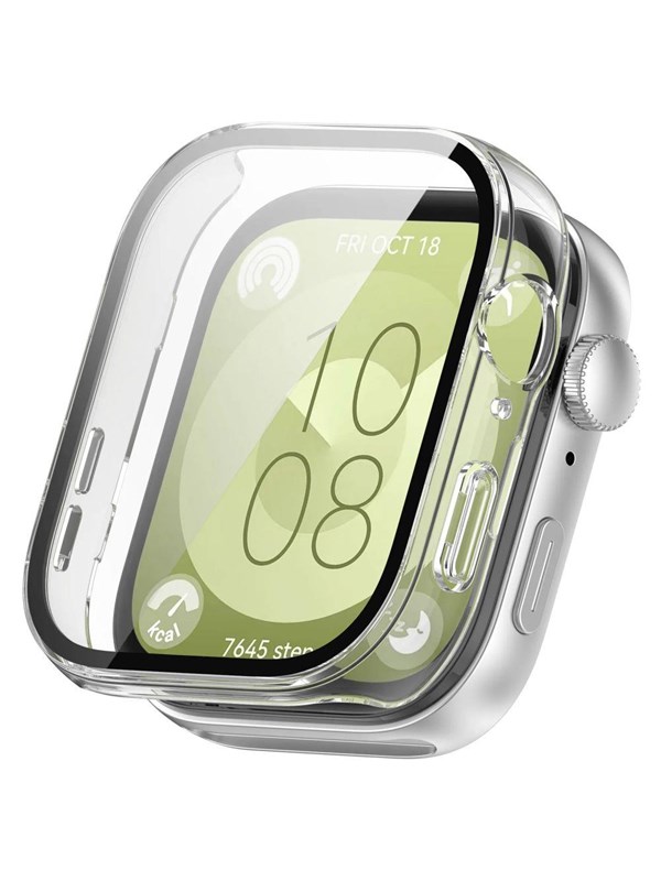 Tech-Protect Defense360 Case for Huawei Watch Fit 3 - Transparent
