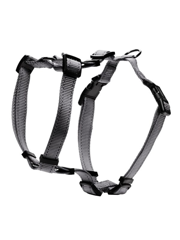 Dogman H-Harness Iris Grey M/L