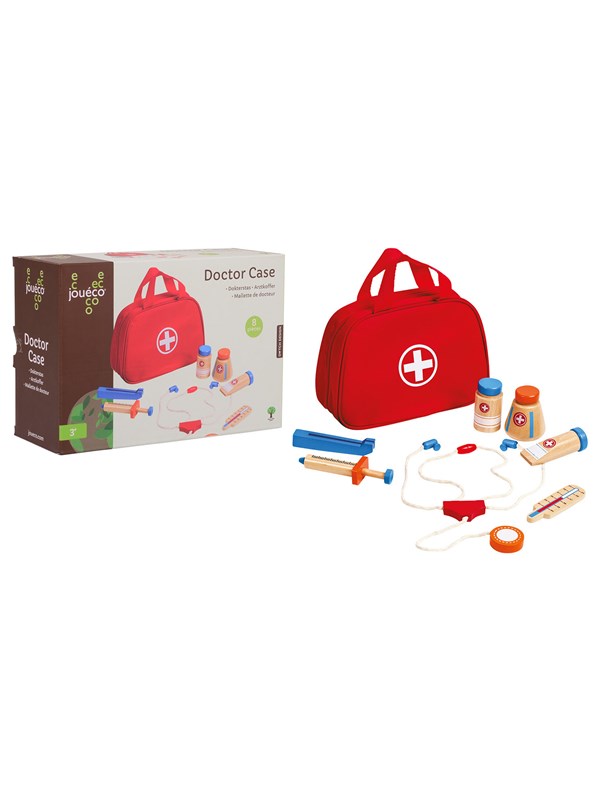 Jouéco Doctor case with accessories 8 pieces