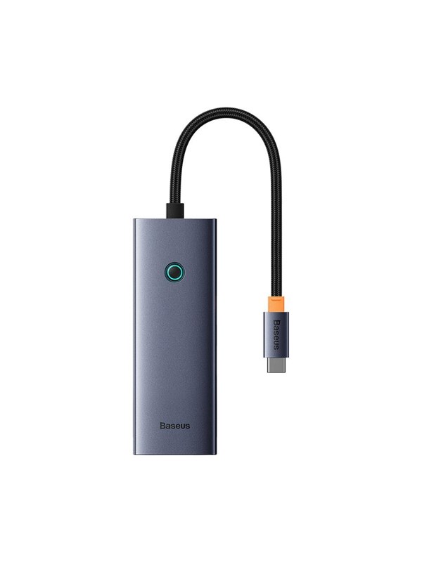 Baseus UltraJoy Series 5in1 Hub USB-C to 1x HDMI4K@30Hz+ 4 x USB-A 3.0 - gray USB hub