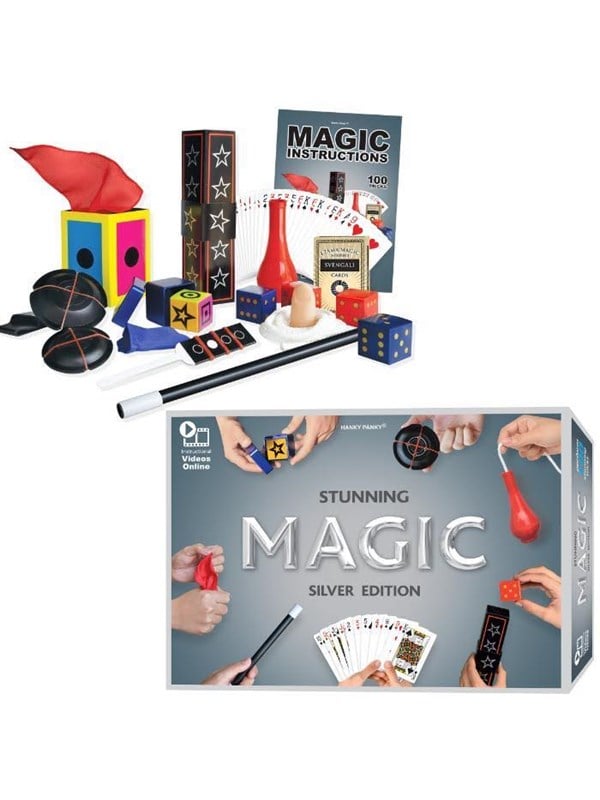 The Magic Factory Stunning Magic Silver Edition 100 Tricks - 7+ Years