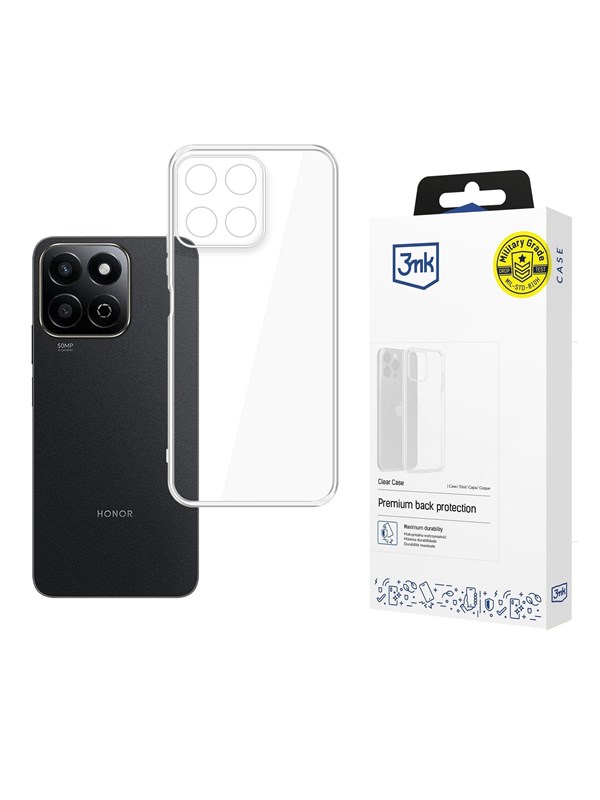 3mk, Hoesje voor Honor 200 Smart Zacht en dun, Transparant
