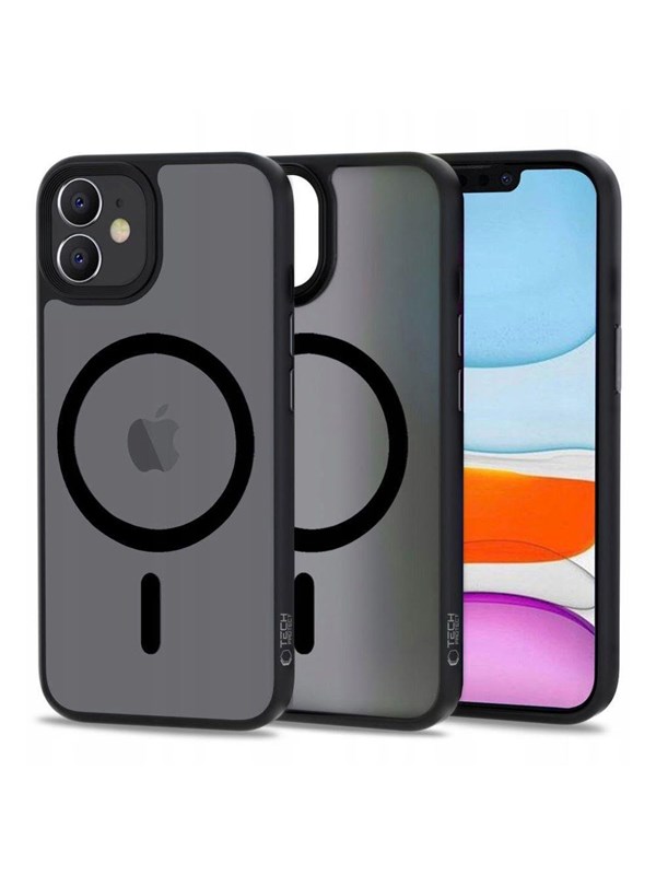 Tech-Protect MagMat MagSafe Case for iPhone 11 - Matte Black