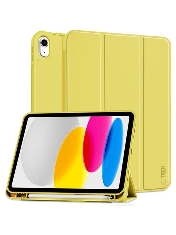 Tech-Protect SC Pen Case for iPad 10.9" 2022 - Yellow
