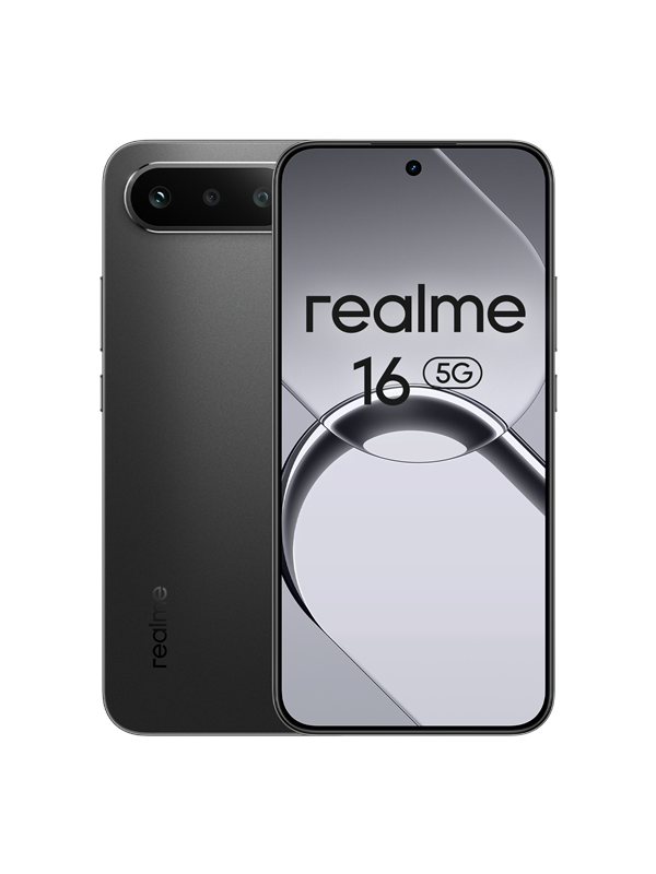 realme 16 5G 256GB/8GB - Air Black