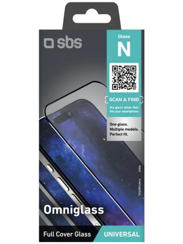 Sbs Gehard Glas Omniglass N Voor Telefoonschermbescherming Universeel