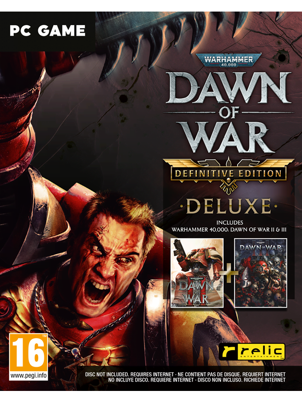 Warhammer 40.000: Dawn of War (Definitive Edition Deluxe) - Code in a Box - Windows - Strategy