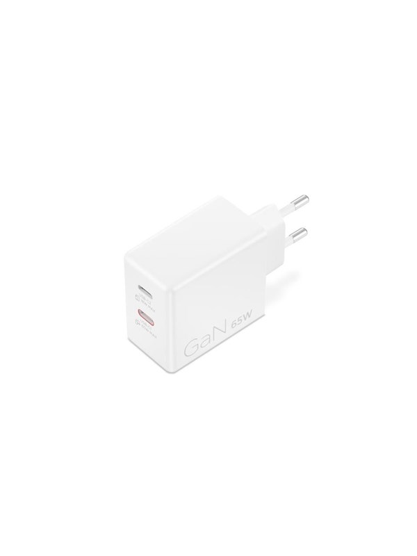 Lenovo Dual USB-C-oplader van 65 W (GaN)
