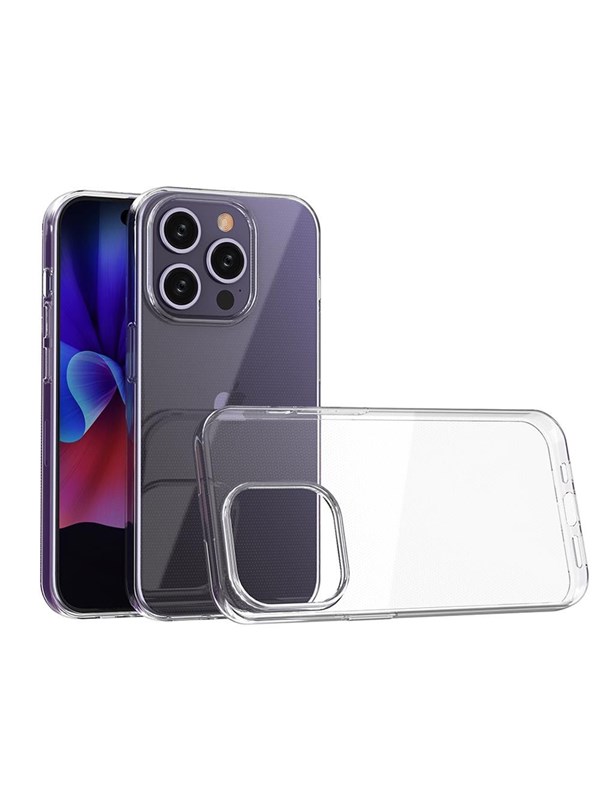 Ultra Clear iPhone 15 Pro Hoesje - 0,9mm transparant hoesje - geschikt voor iPhone 15 Pro
