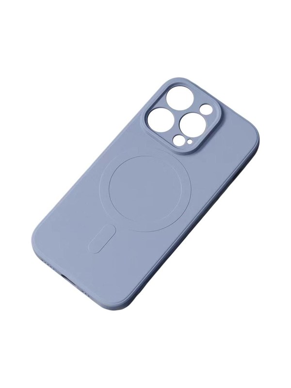 Hurtel MagSafe Compatible Silicone Case for iPhone 15 Pro Max Silicone Case - Gray
