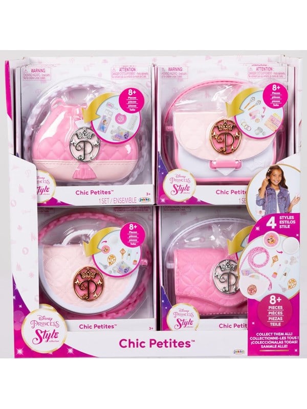 Jakks DISNEY PRINCESS Chic Petites 4 asst. CDU