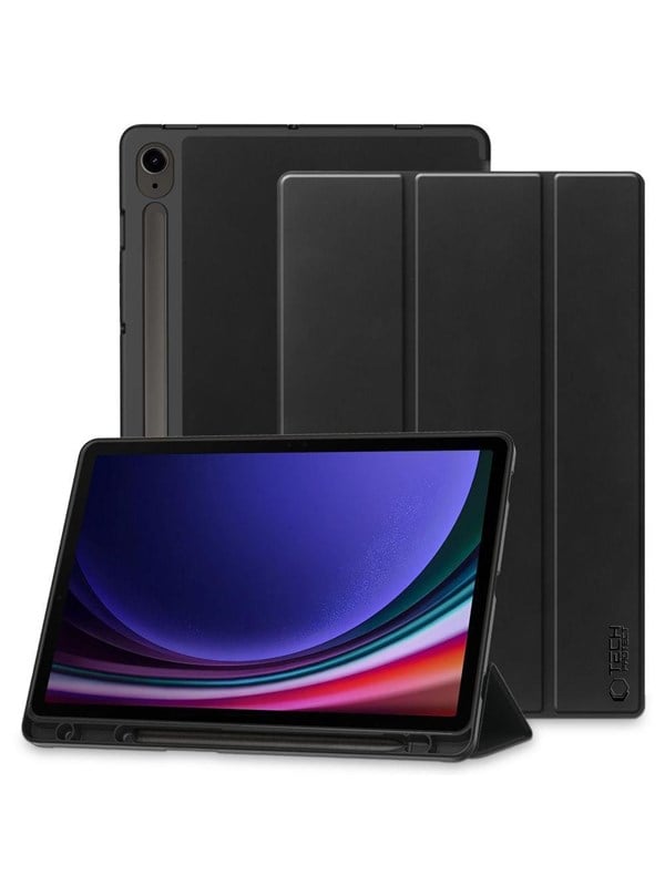 Tech-Protect SC Pen Case for Samsung Galaxy Tab S9 FE 10.9" X510 / X516B - Black