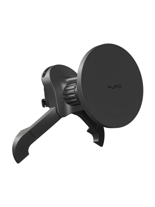 Support de voiture Puro Réglable, Compatible Magsafe - Noir