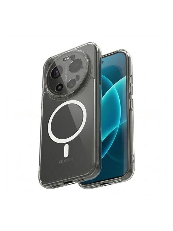 CRONG Hybrid Clear Magnetic - MagSafe Case for Xiaomi 17 Ultra Clear
