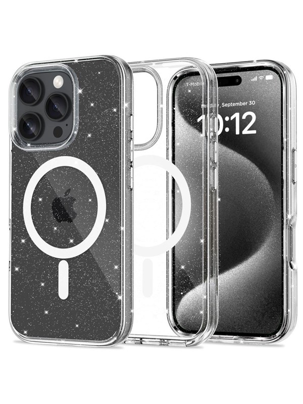 Tech-Protect FlexAir Hybrid MagSafe Case for iPhone 16 Pro - Clear