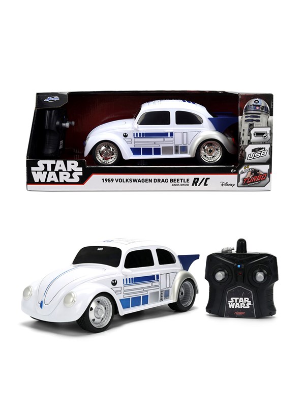 Jada Toys RC Star Wars R2D2 VW Drag Beetle 1:16