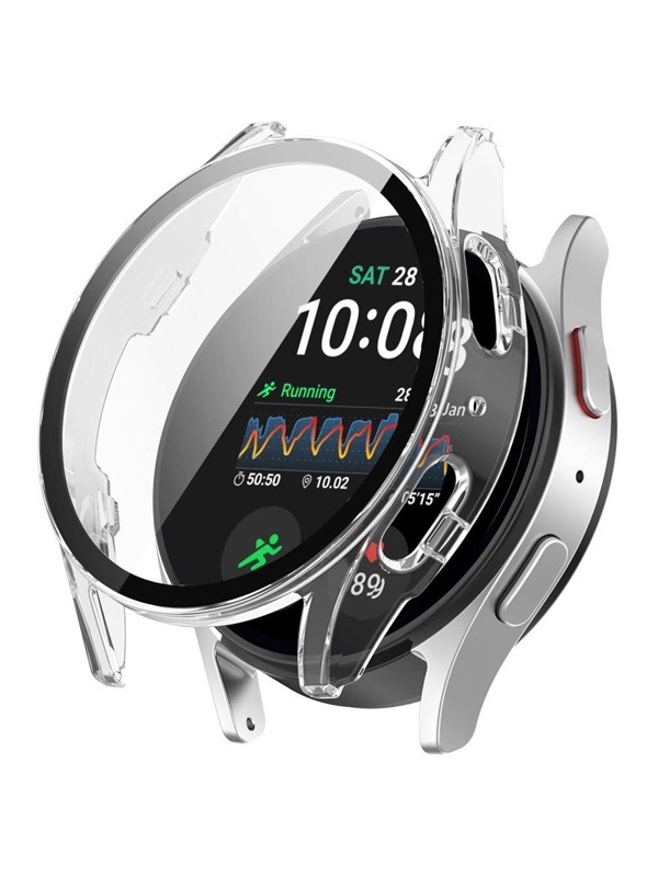 Tech-Protect Defense360 Case for Samsung Galaxy Watch 7 (44mm) - Clear