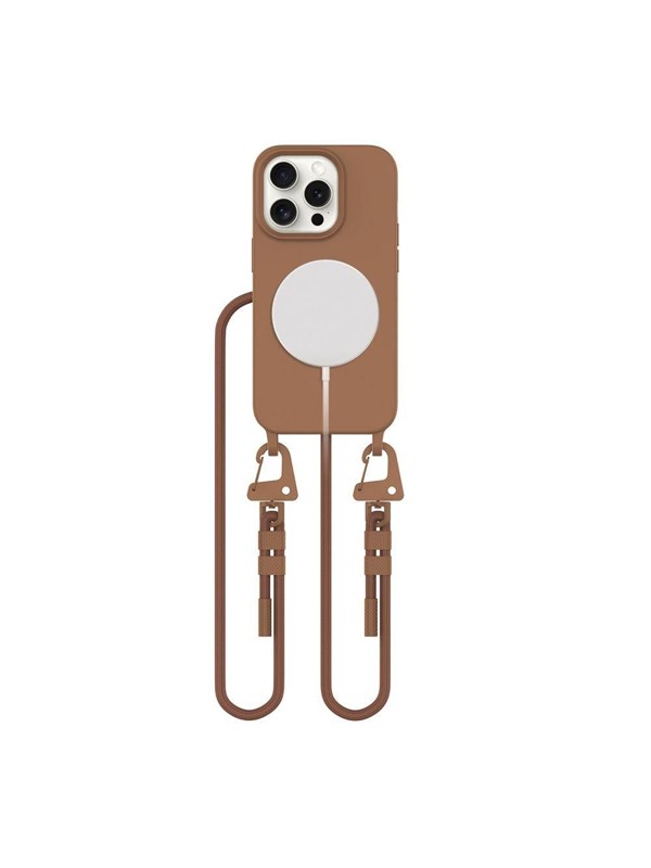 Tech-Protect MagNecklace MagSafe Case for iPhone 15 Pro - Brown