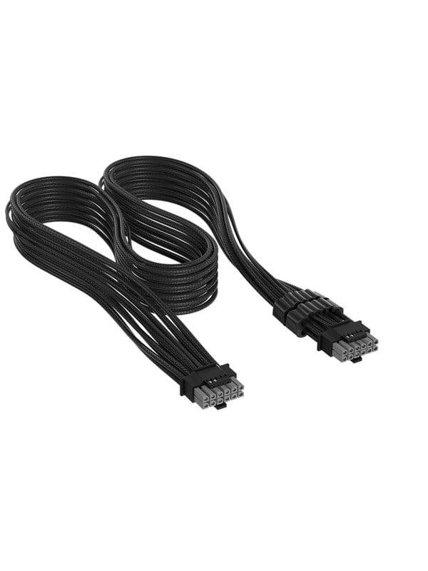 Corsair Elite Premium Individually Sleeved PCIe 12V-2x6 to PCIe 12V-2x6 600W (Universal) - Zwart