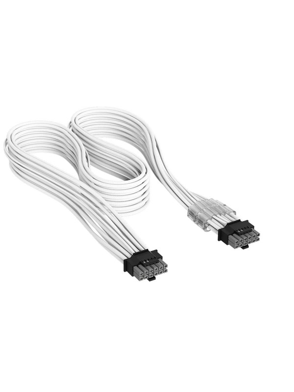Corsair Elite Premium Individually Sleeved PCIe 12V-2x6 to PCIe 12V-2x6 600W (Universal) - Wit