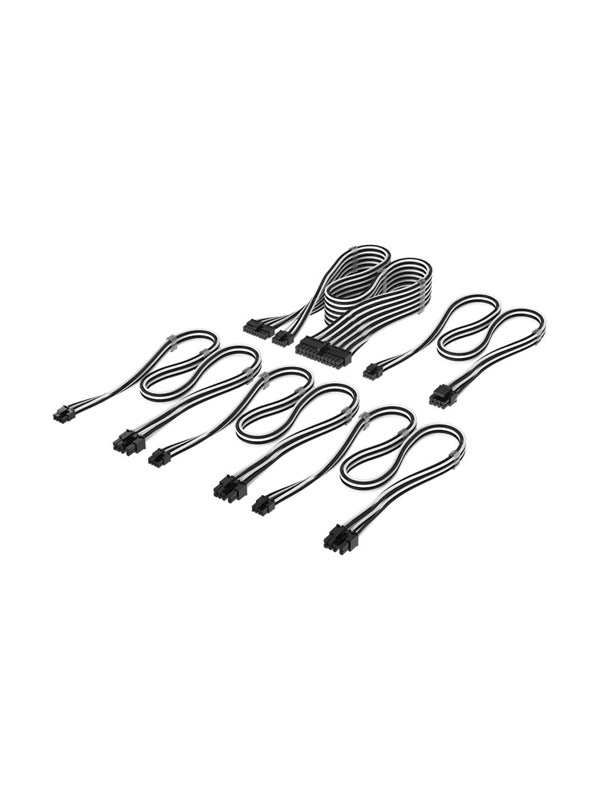 Corsair Elite Premium Individually Sleeved Type-5 PSU Cables Starter Kit (Type 5) - Zwart