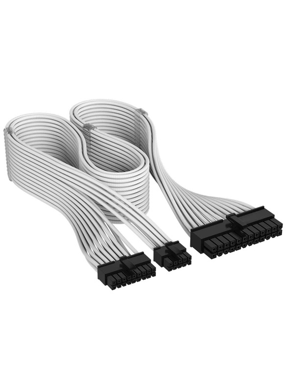 Corsair Elite Premium Individually Sleeved ATX 24-pin Cable Type 5 - Wit
