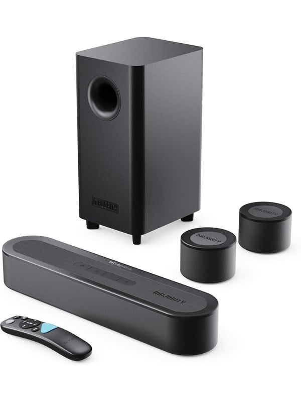 Majority Bowfell Halo 5.1 Soundbar - Bluetooth - 230W - Subwoofer - Dolby Atmos - HDMI ARC - Zwart