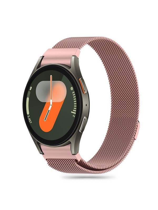 Tech-Protect MilaneseBand Strap for Samsung Galaxy Watch 4 / 5 / 5 Pro / 6 / 7 / FE - Pink