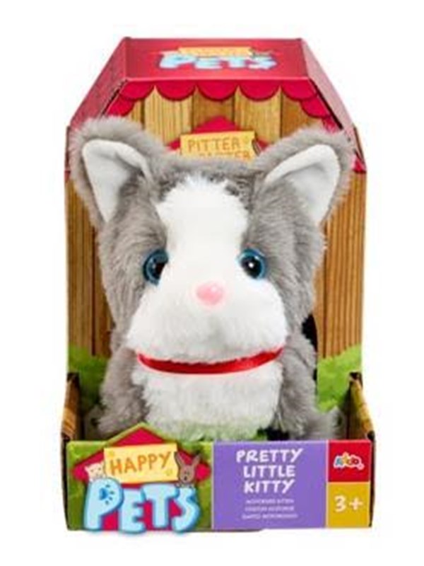 Happy Pets Pretty Little Kitty - Grey kitten