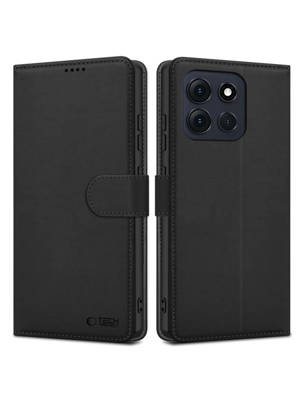 Tech-Protect Wallet Case for Motorola Moto G56 5G - Black