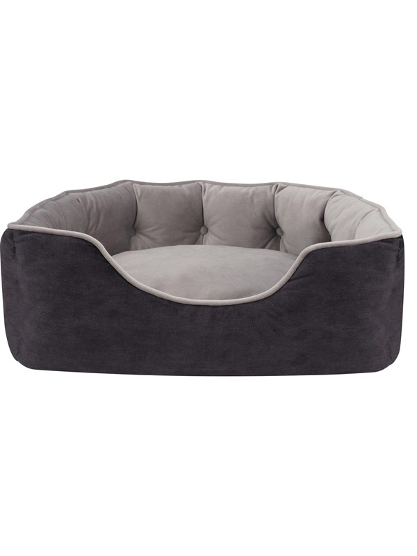 Bed Time Dog bed LUNA ECO 70x66x22 cm. Black