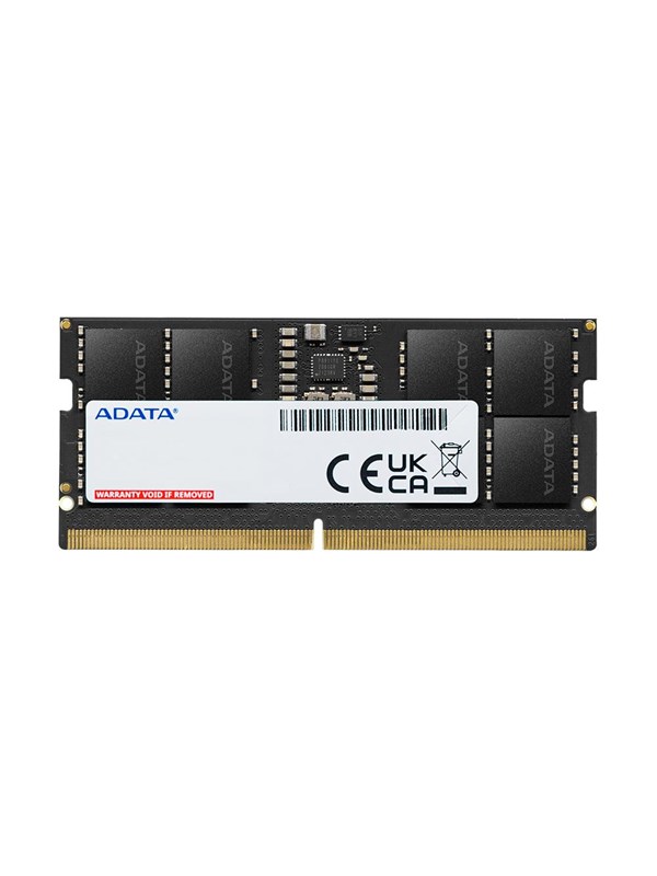 A-Data SODIMM DDR5-5600 - 8GB - CL46 - Single Channel (1 pcs) - Zwart