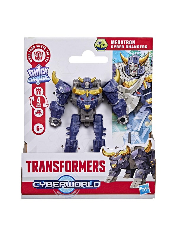 Transformers Cyberworld 4" Cyber Changer Megatron Bull