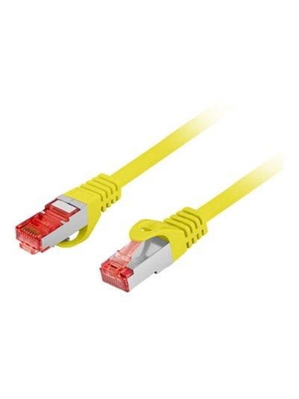Lanberg patch cable - yellow - Geel