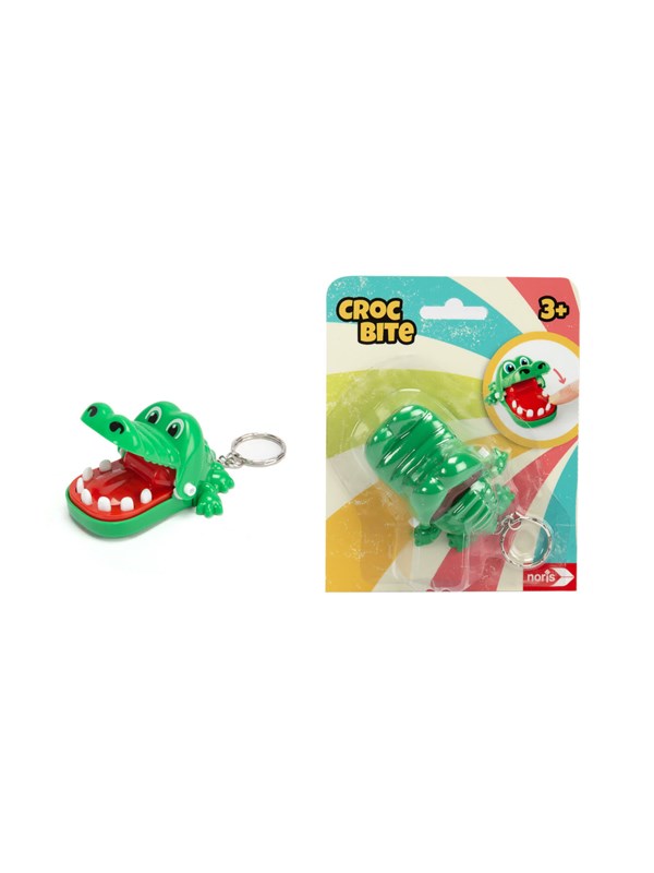 Noris Mini biting Crocodile