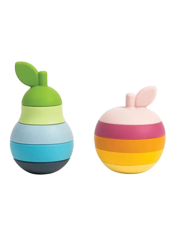 BigJigs - Stapelbare Appel en Peer - Stapelspeelgoed - Vanaf 12 maanden