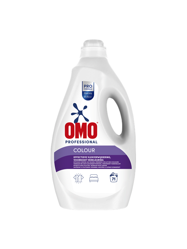 Omo Professional Vloeibaar Wasmiddel Color - 71 Wasbeurten Pro Formula - 5 liter