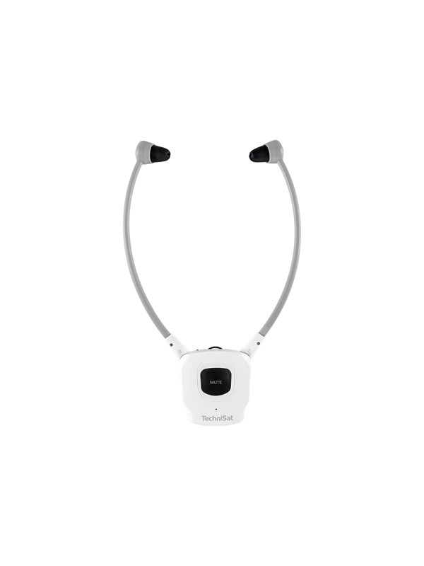 TechniSat STEREOMAN ISI 3 In Ear oordopjes Radiografisch, Bluetooth Stereo Wit Volumeregeling HiFi