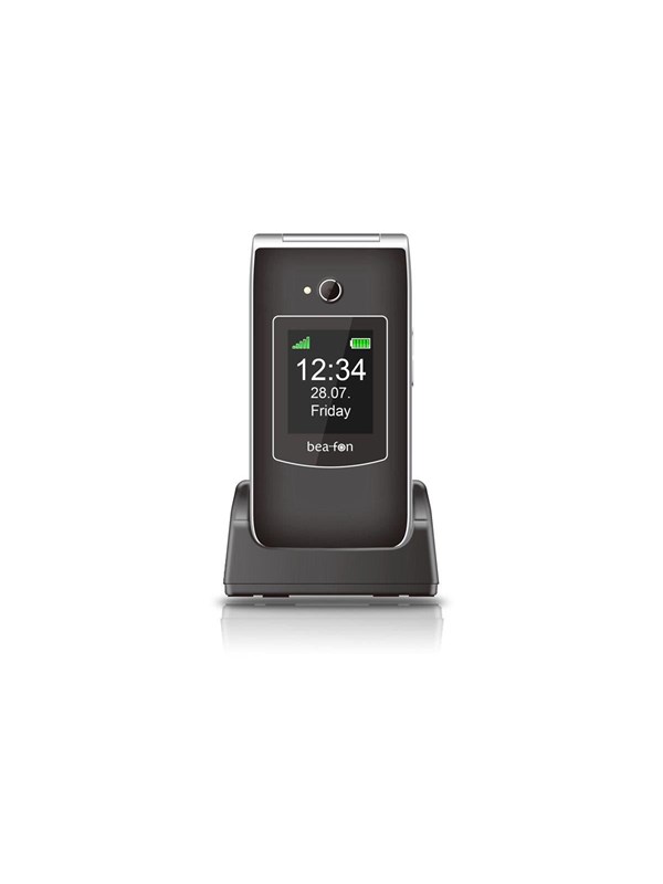 Beafon Silver Line SL645 - black silver - feature phone - GSM