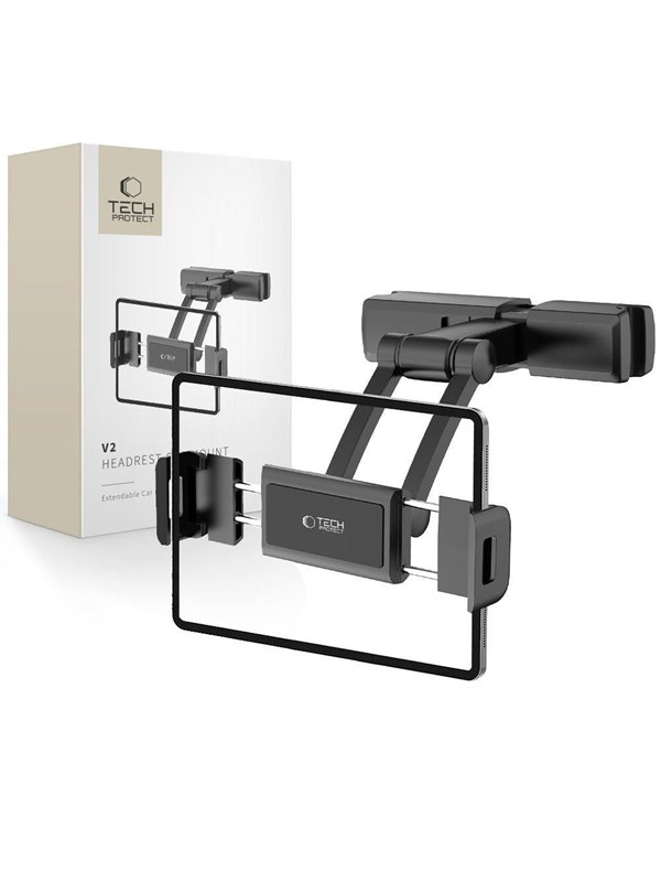 Tech-Protect Tablethouder Autohouder 10-12 Inch Voor Autostoel