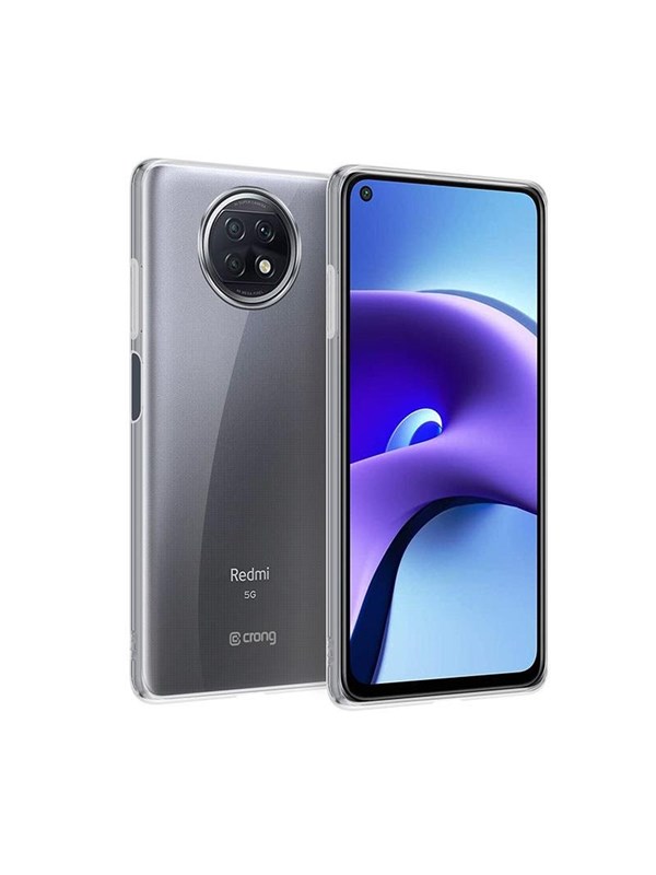 CRONG Crystal Slim Cover - Xiaomi Redmi Note 9T Case - Transparent
