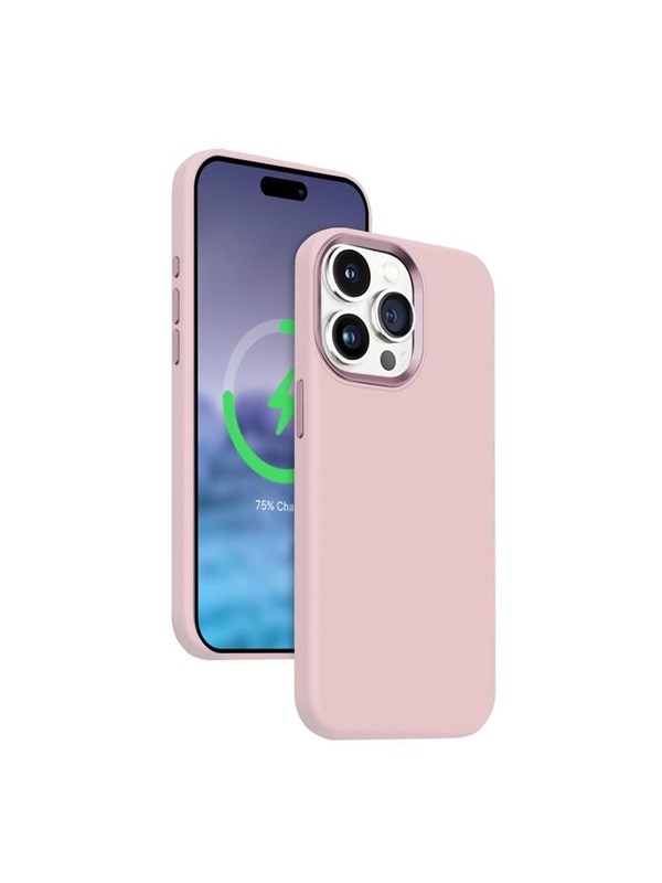 CRONG Color Cover LUX Magnetic - iPhone 15 Pro MagSafe Case - Pink