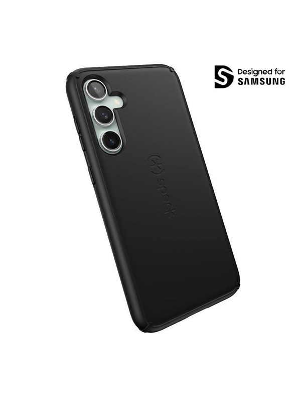 Speck Hoesje geschikt voor Samsung Galaxy S23 FE Telefoonhoesje Hardcase | Speck Impact Hero Backcover Shockproof | Schokbestendig Galaxy S23 FE Telefoonhoesje | Anti Shock Proof - Zwart