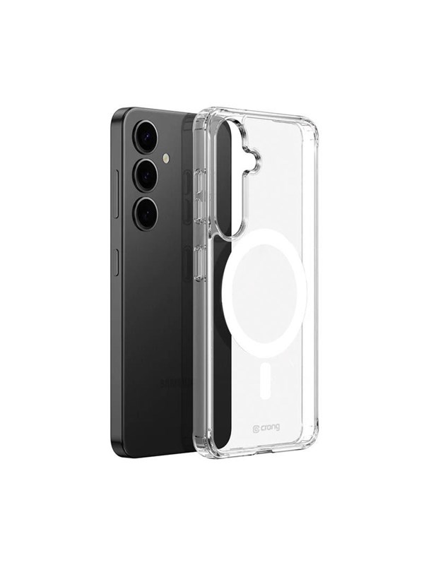 CRONG Crystal Shield Magnetic - Samsung Galaxy S25+ MagSafe Case - Clear