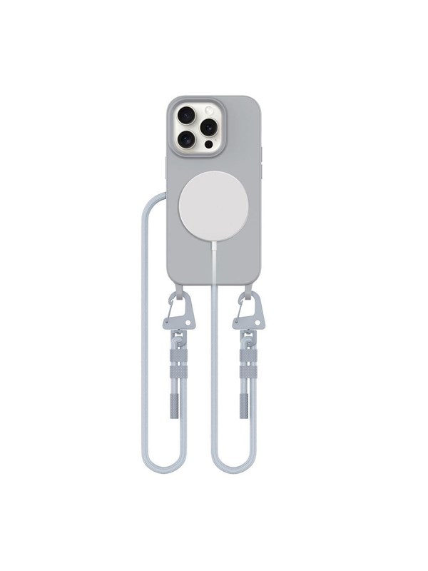 Tech-Protect MagNecklace MagSafe Case for iPhone 15 Pro - Gray