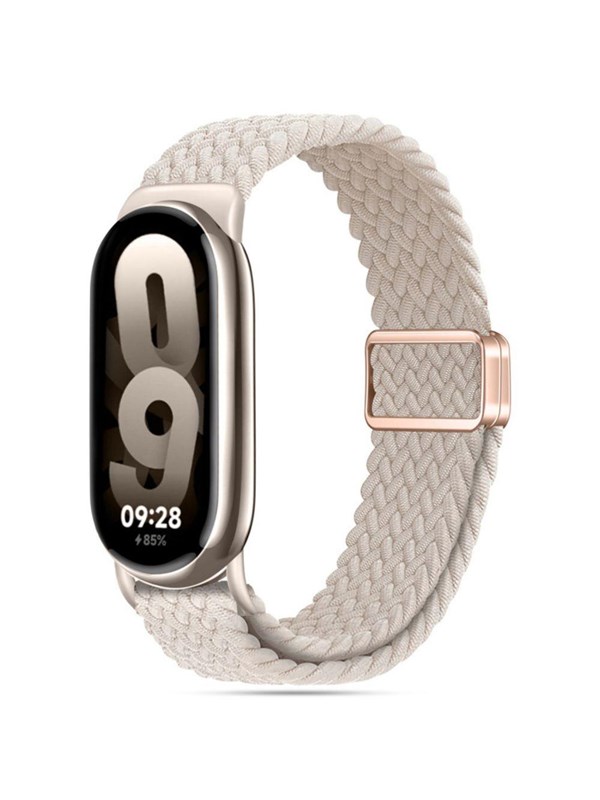 Tech-Protect NylonMag Strap for Xiaomi Smart Band 8 / 9 / NFC - Beige