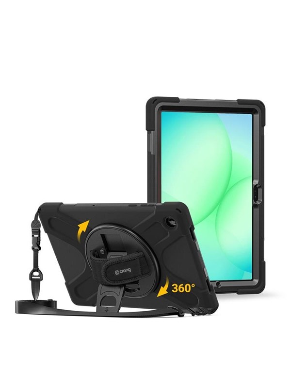 CRONG Defender Plus - Rugged Case Samsung Galaxy Tab A11+ 10.9" - black