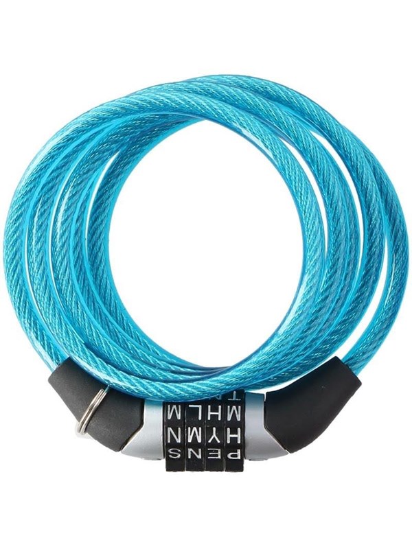 Dunlop - Bicycle Lock with Combination - Blue