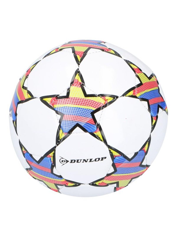 Dunlop - Mini Training Football for Children 32 Panels Size 2 - White/Red