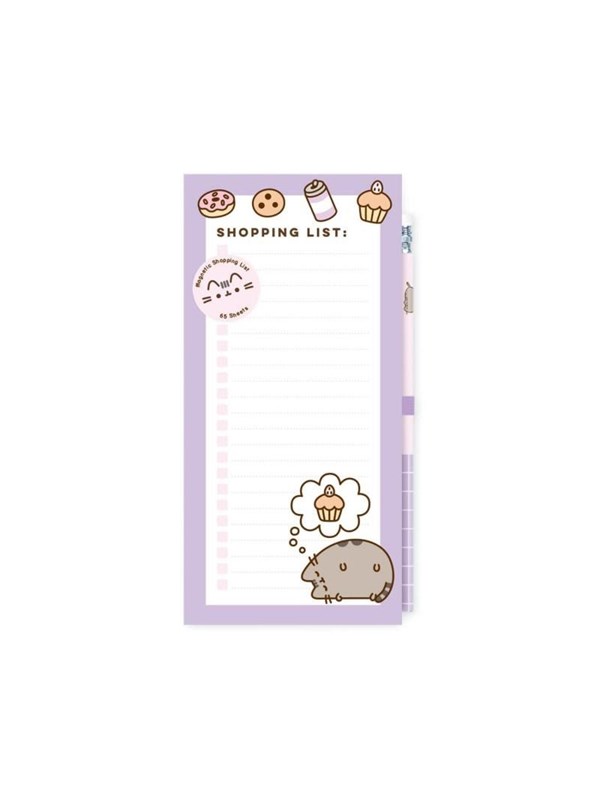 Pusheen - Notebook with fridge magnet + pencil from the Moments collection
